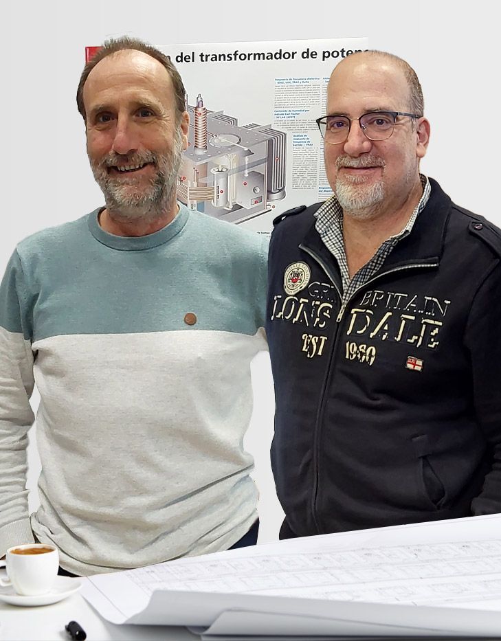 Foto de Tomás y David